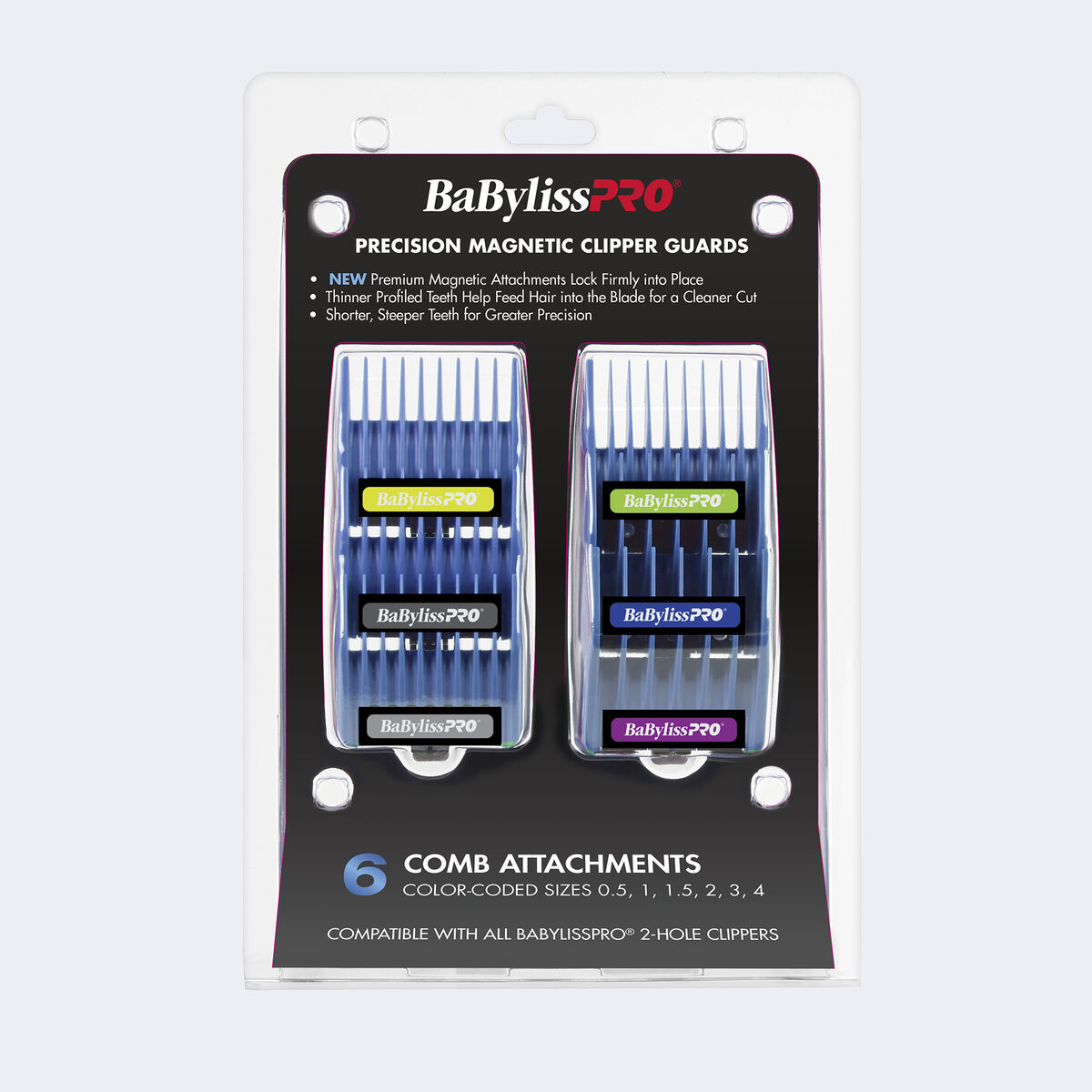 BaBylissPRO&reg; Magnetic Clipper Guards, , hi-res 2
