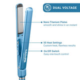 BaBylissPRO&reg; Nano Titanium&trade; 1&frac14;" Spring Curl Iron & 1" Ultra-Thin Flat Iron Prepack, , hi-res 8