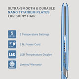 BaBylissPRO&reg; Nano Titanium&trade; 1" Ultra-Sleek Flat Iron & 3/4" Ultra-Sleek Straightener Prepack, , hi-res 5