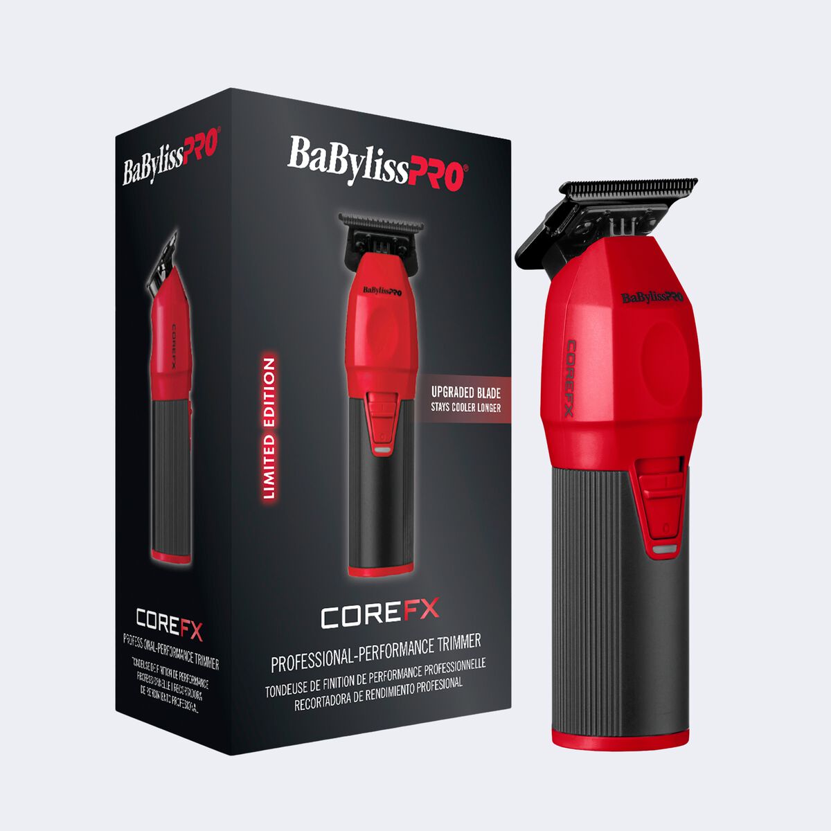 BaBylissPRO&reg; COREFX Trimmer (Limited Edition Red), , hi-res 2