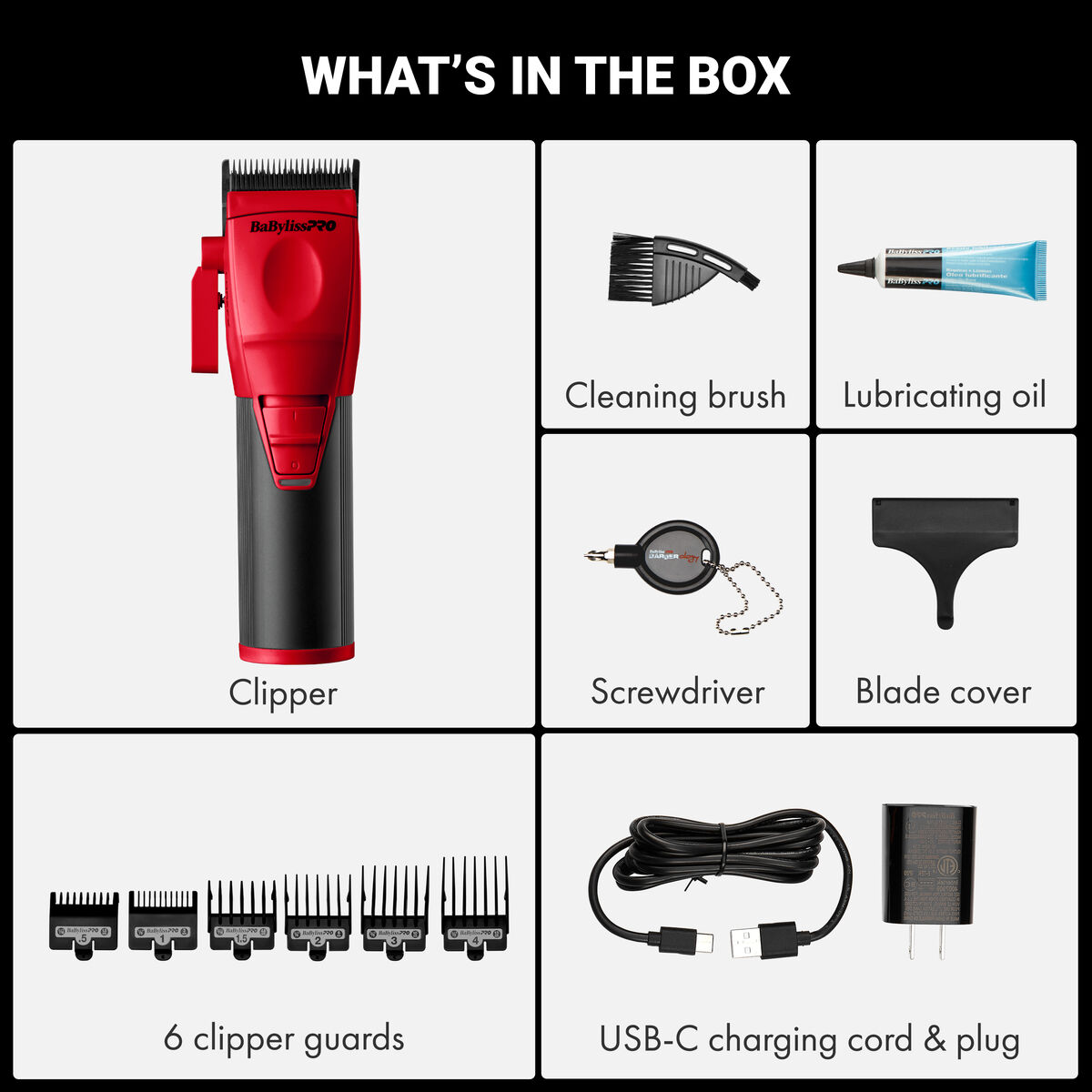 BaBylissPRO&reg; COREFX Clipper (Limited Edition Red), , hi-res 7