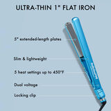 BaBylissPRO&reg; Nano Titanium&trade; 1" Digital Ultra-Thin Flat Iron, , hi-res 7