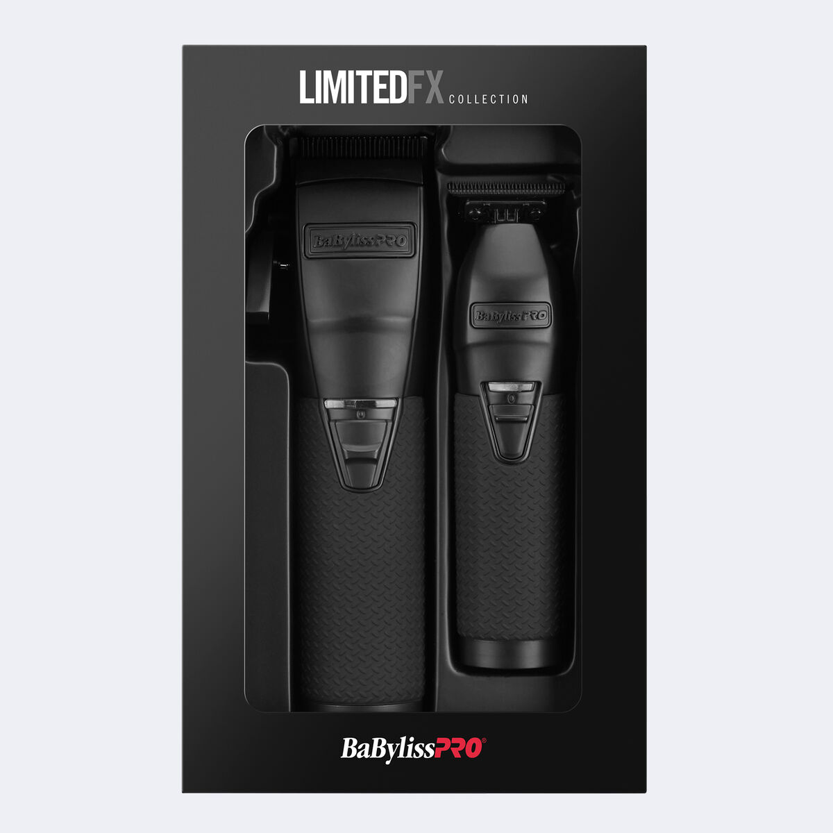 BaBylissPRO&reg; BlackFX+ All-Metal Clipper & Trimmer Prepack, , hi-res 1