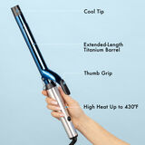 BaBylissPRO&reg; Nano Titanium&trade; 1" Extended Barrel Curling Iron, , hi-res 5