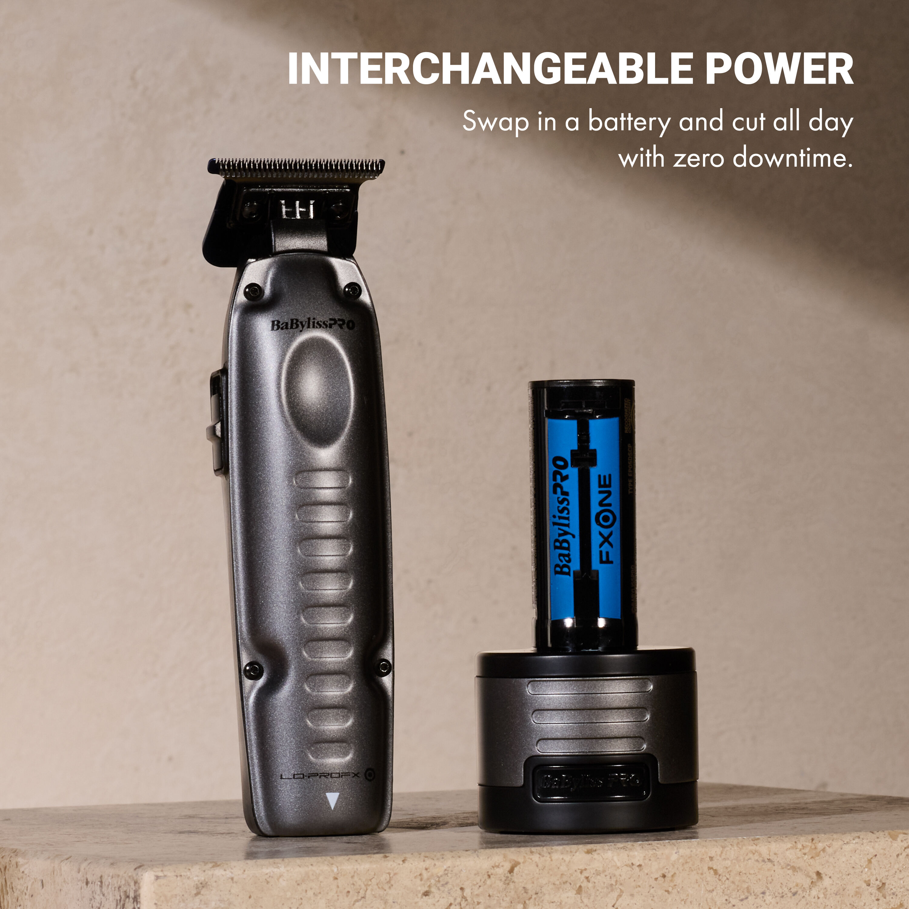 FXONE Lo-ProFX Clipper & Trimmer Combo Set (w/ Battery System