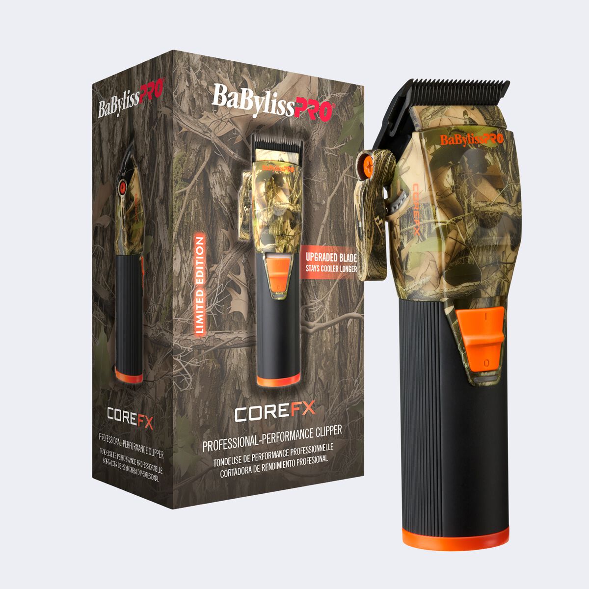 BaBylissPRO&reg; COREFX Clipper (Limited Edition Camo), , hi-res 2