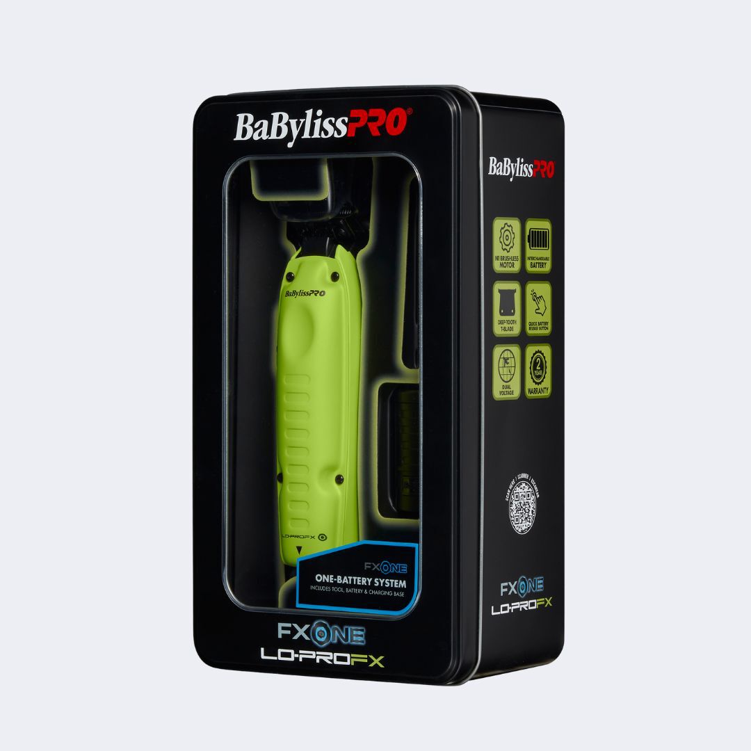 BaBylissPRO® FXONE™ Lo-ProFX Limited Edition Neon Yellow Trimmer
