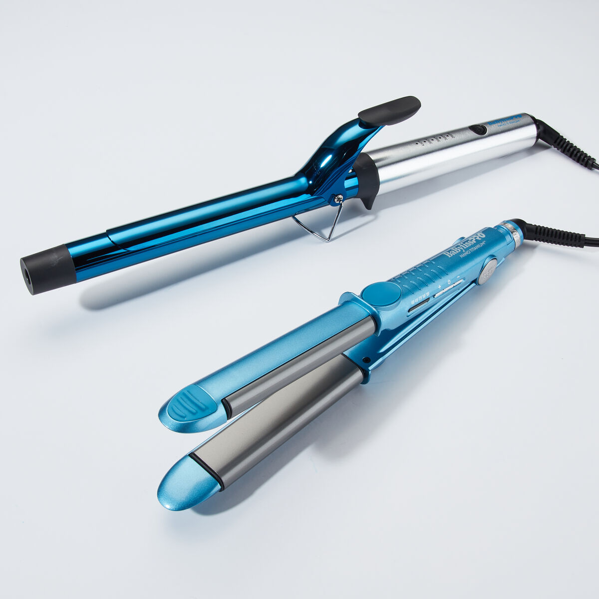 BaBylissPRO&reg; Nano Titanium&trade; 1" Extended-Barrel Curling Iron & 1" Curved Styling Iron Limited Edition Gift Set, , hi-res 6