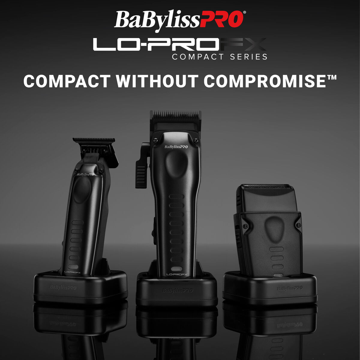 BaBylissPRO&reg; LO-PROFX Compact Series Single-Foil Shaver (Matte Black), , hi-res 10