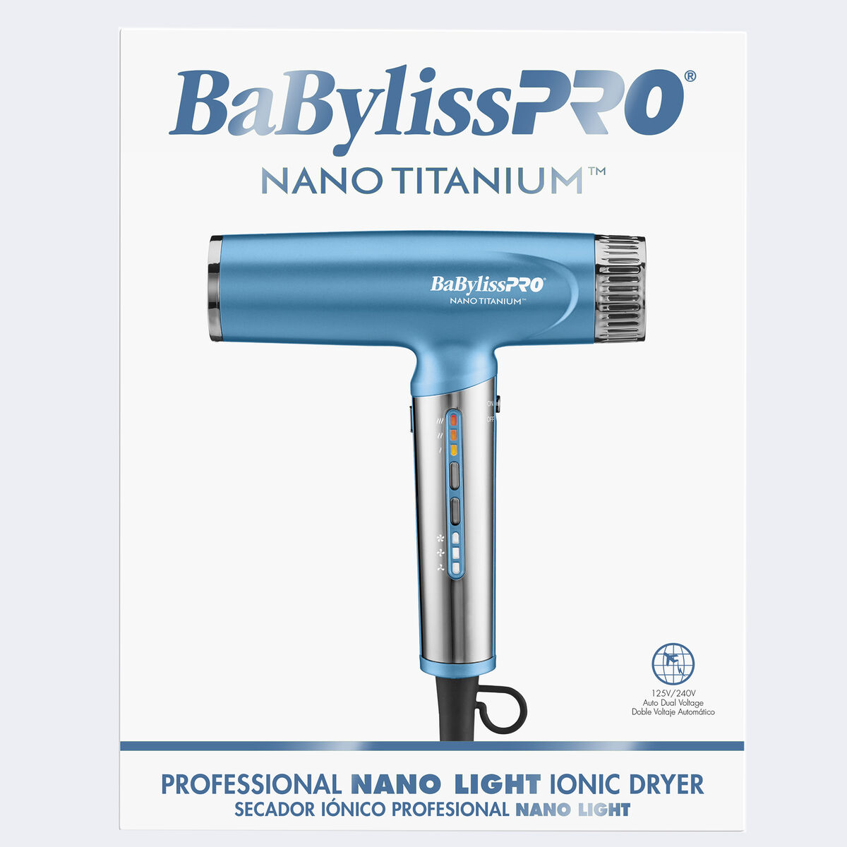 BaBylissPRO&reg; Nano Titanium&trade; Light Ionic High-Speed Dryer, , hi-res 4