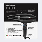 BaBylissPRO&reg; Rapido&reg;  Dryer (BLACK), , hi-res 7