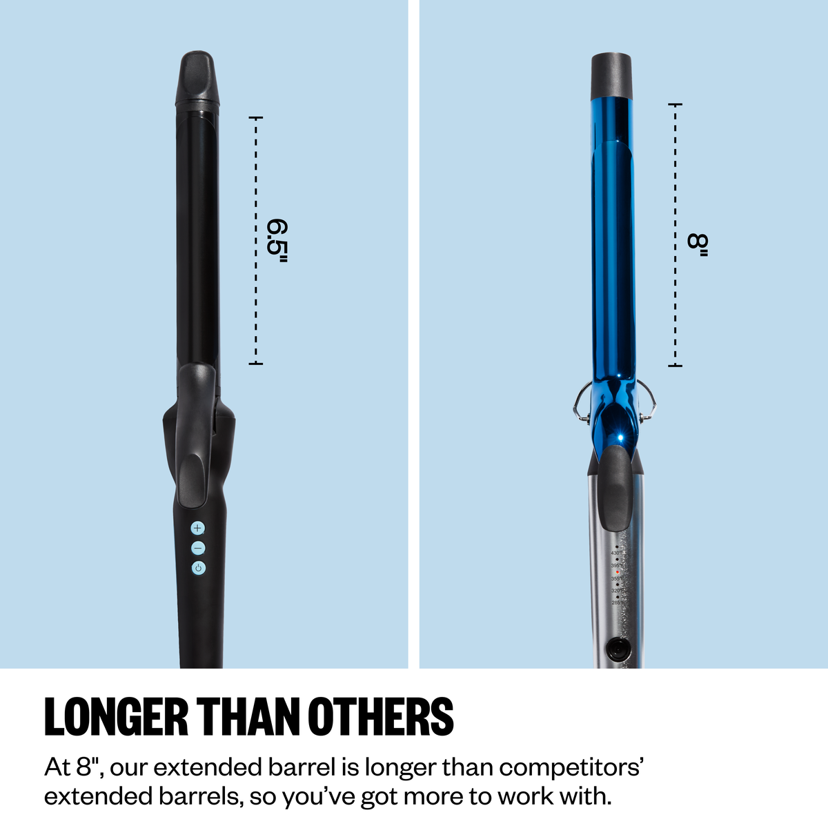 BaBylissPRO&reg; Nano Titanium&trade; 1&frac14;" Extended Barrel Curling Iron, , hi-res 7