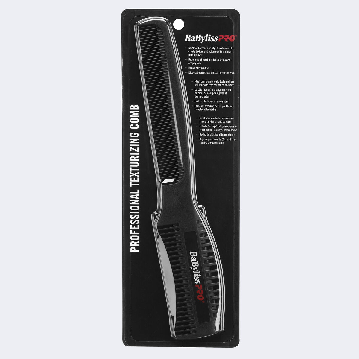 BaBylissPRO&reg; Professional Texturizing Comb, , hi-res 2