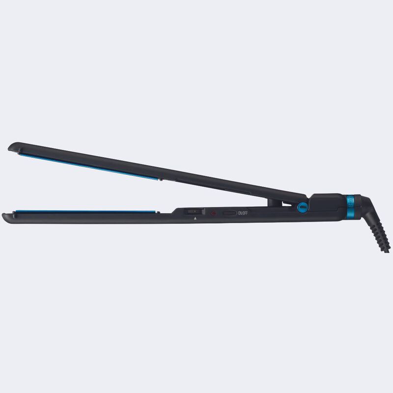 BaBylissPRO&reg; Nano Titanium&trade; Limited Edition Black & Blue 1" Ultra-Thin Flat Iron, , hi-res