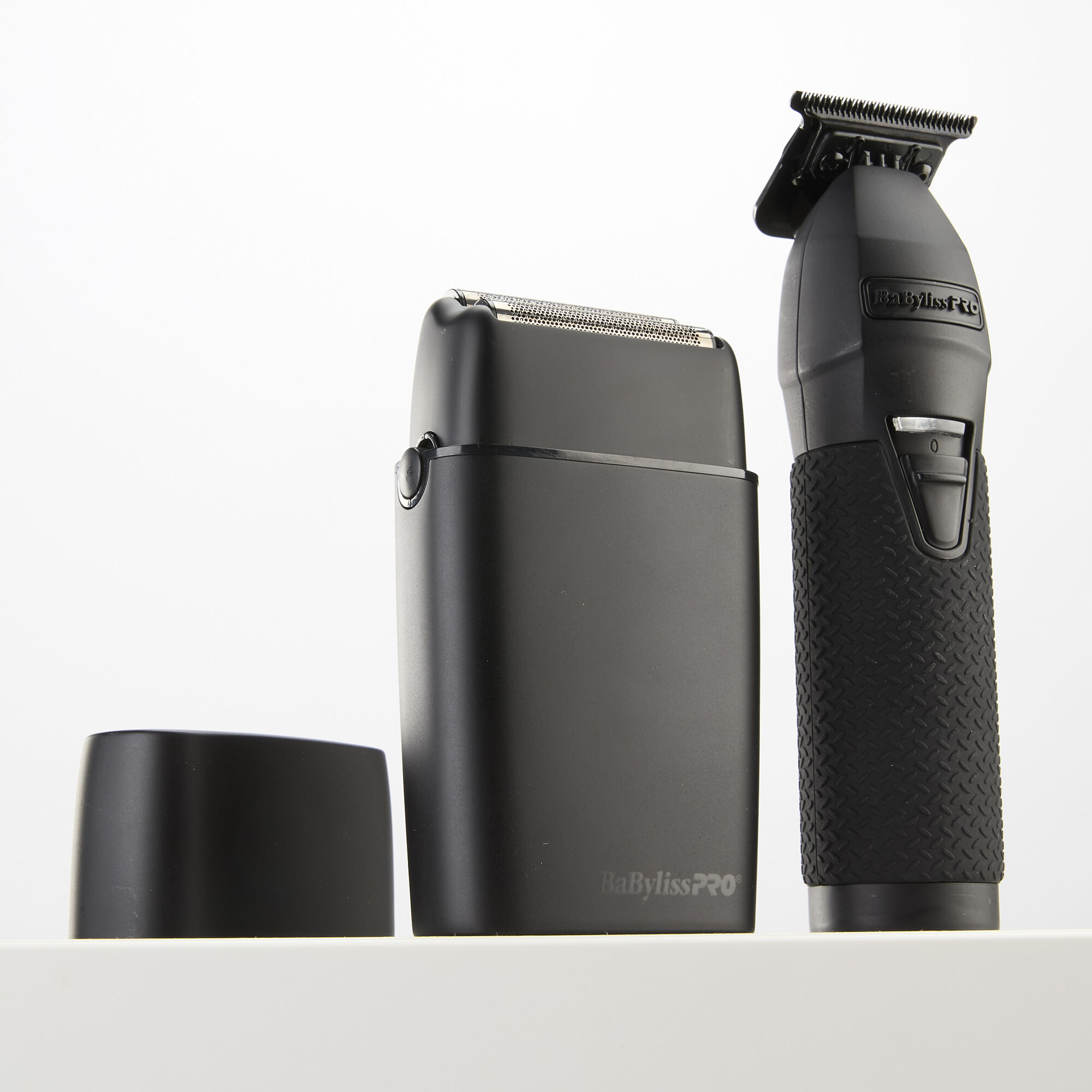 BlackFX All-Metal Trimmer & Double-Foil Shaver Prepack | BaBylissPRO