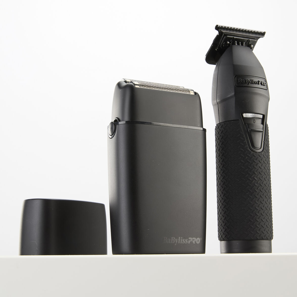 BaBylissPRO&reg; BlackFX All-Metal Trimmer & Double-Foil Shaver Prepack, , hi-res 3