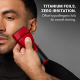 BaBylissPRO&reg; COREFX Double-Foil Shaver (Limited Edition Red), , hi-res 3