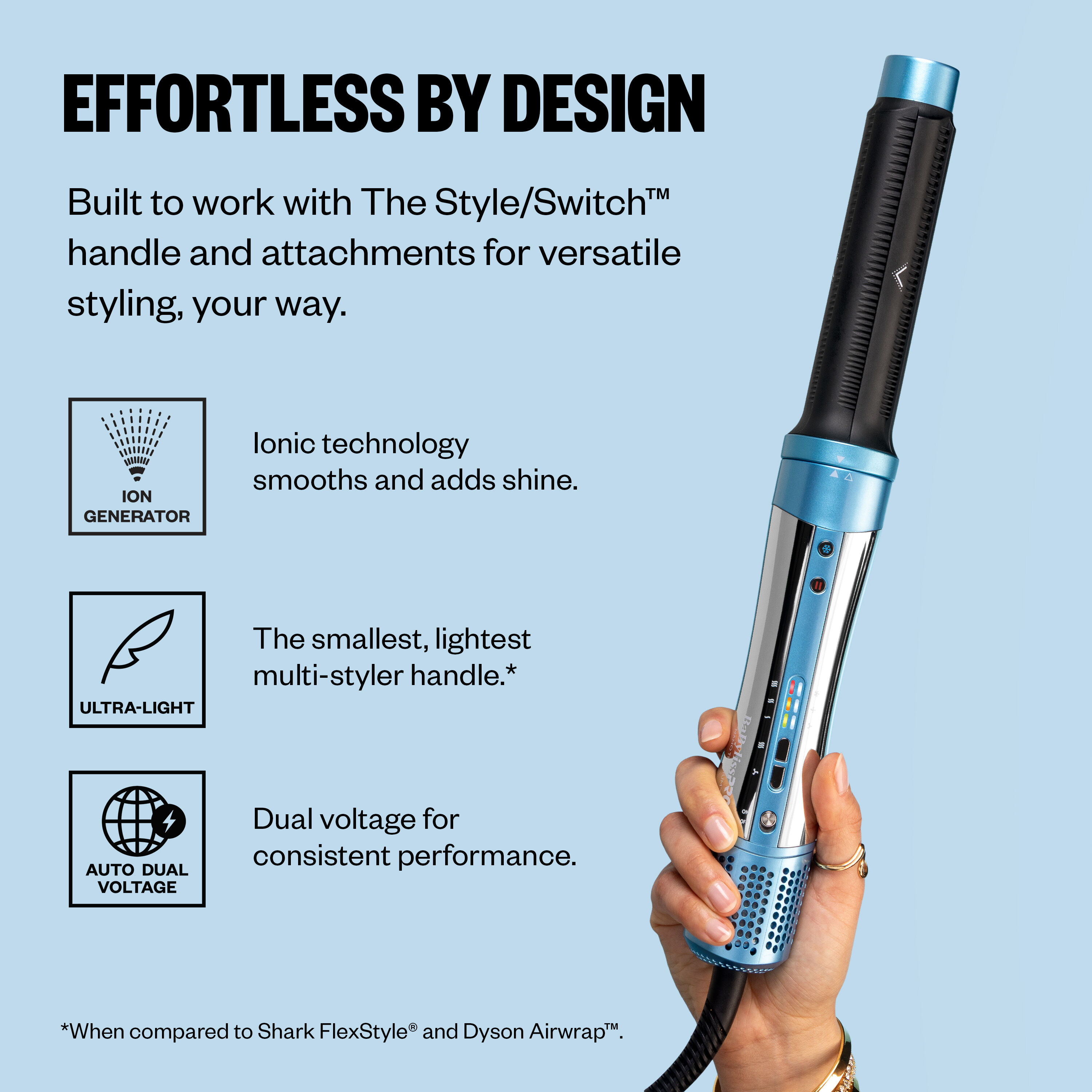 ベビリス　アタッチメント Air Curling Attachments for StyleSwitch | BaBylissPRO