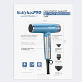 BaBylissPRO&reg; Nano Titanium&trade; Light Ionic High-Speed Dryer, , hi-res 6