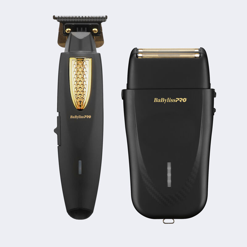 BaBylissPRO&reg; LithiumFX+ Trimmer and Double-Foil Shaver Prepack, , hi-res