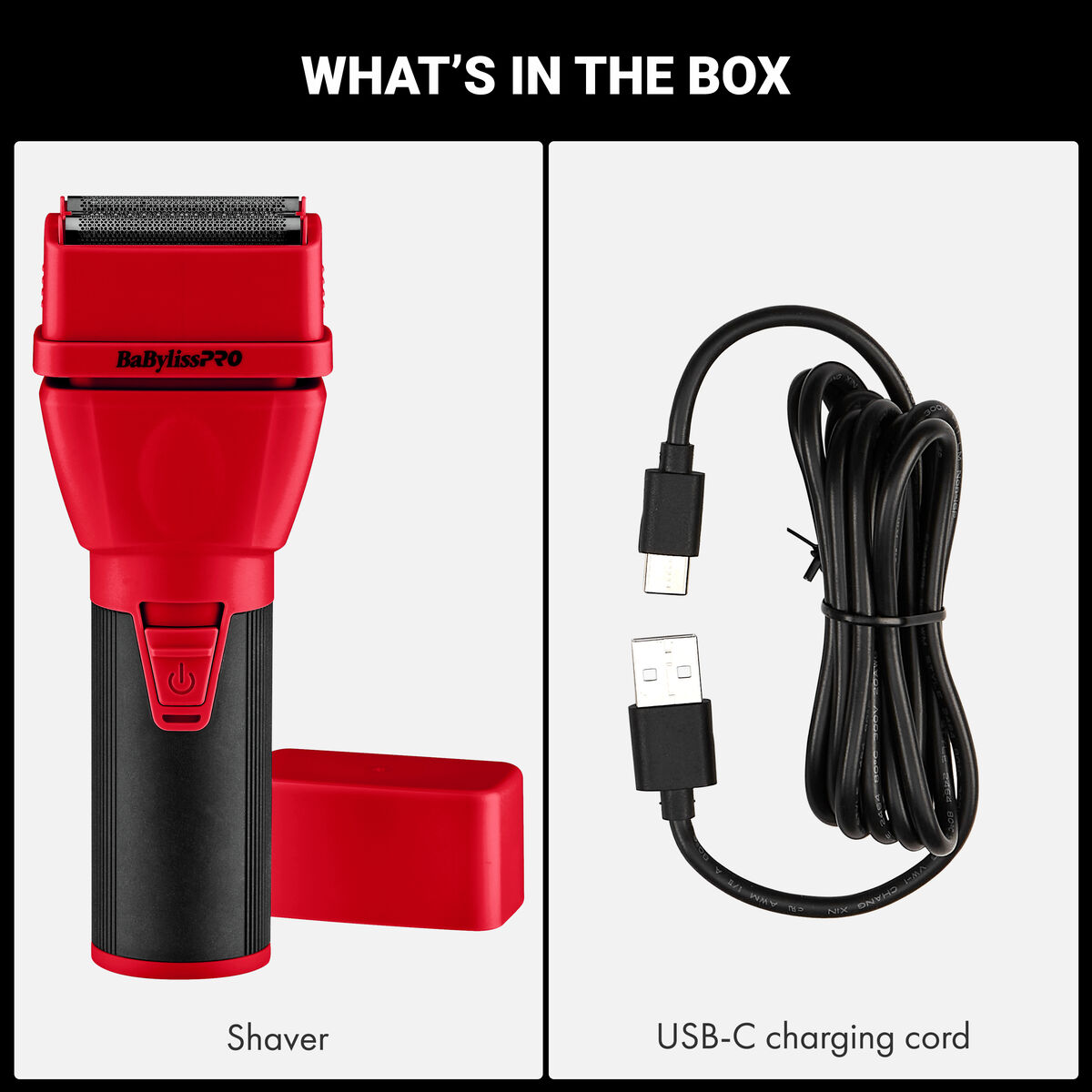 BaBylissPRO&reg; COREFX Double-Foil Shaver (Limited Edition Red), , hi-res 7