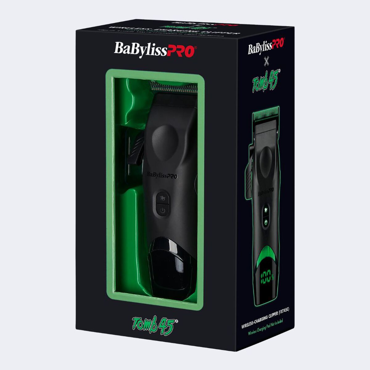 BaBylissPRO&reg; x Tomb45&reg; Wireless-Charging Clipper, , hi-res 13