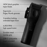 BaBylissPRO&reg; COREFX Clipper (Matte Black), , hi-res 4