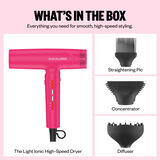 BaBylissPRO&reg; Limited Edition Nano Light High-Speed Ionic Dryer (Hot Pink), , hi-res 6