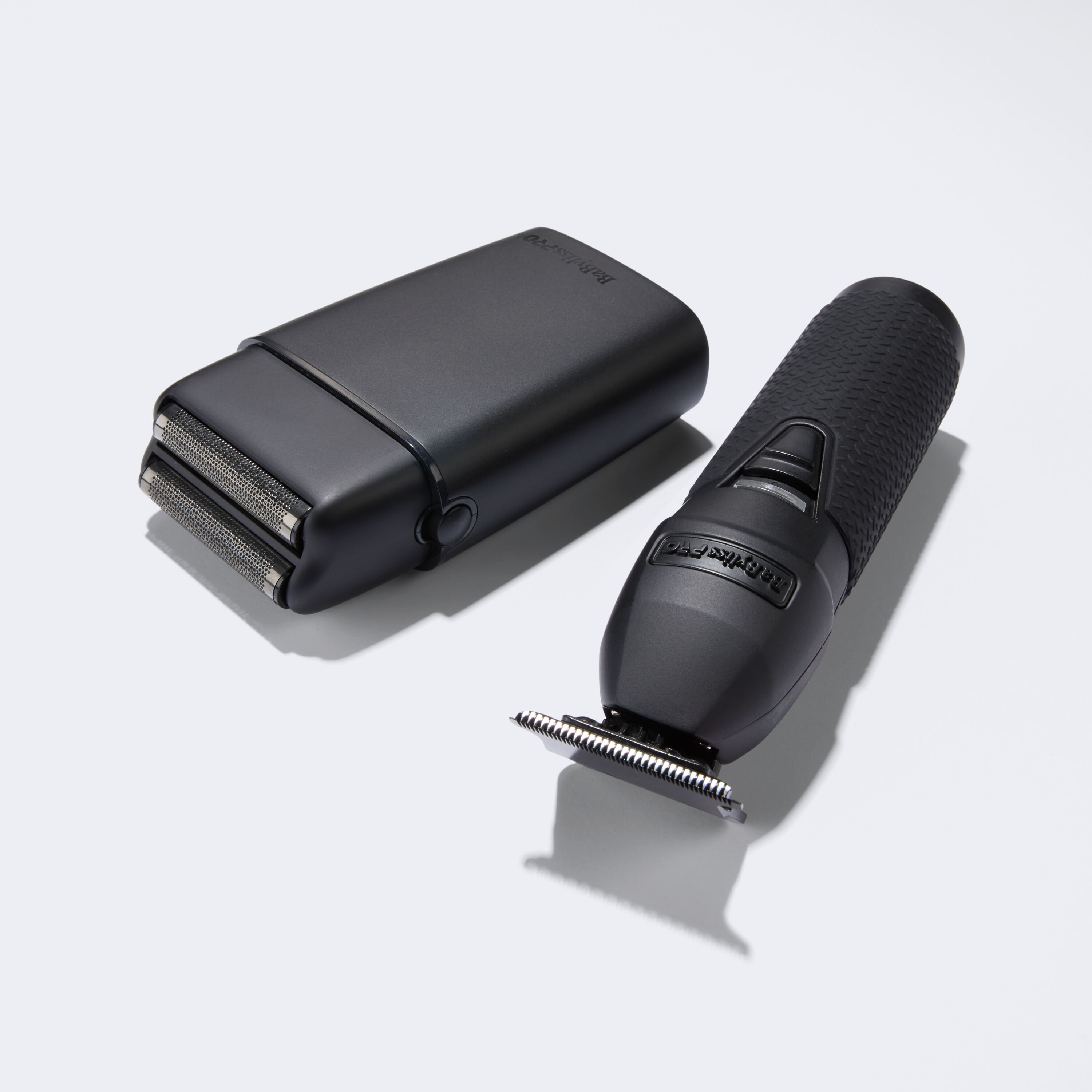 BlackFX All-Metal Trimmer & Double-Foil Shaver Prepack | BaBylissPRO