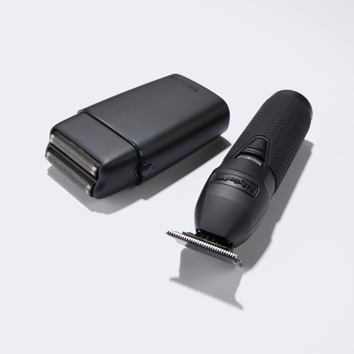 BaBylissPRO&reg; BlackFX All-Metal Trimmer & Double-Foil Shaver Prepack, , hi-res 2