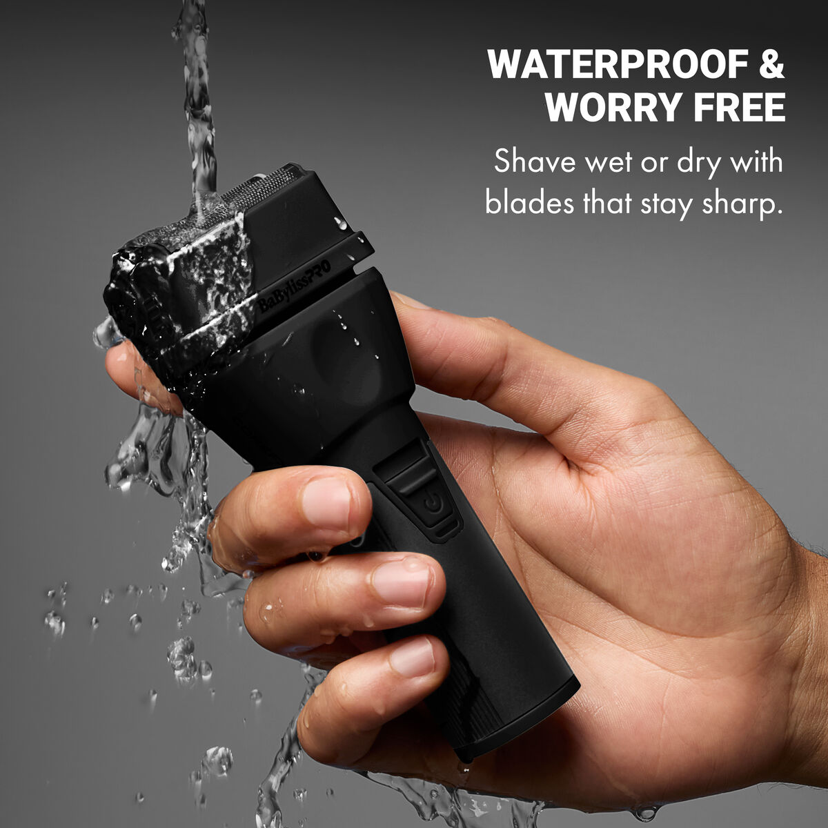 BaBylissPRO&reg; COREFX Double-Foil Shaver (Matte Black), , hi-res 4