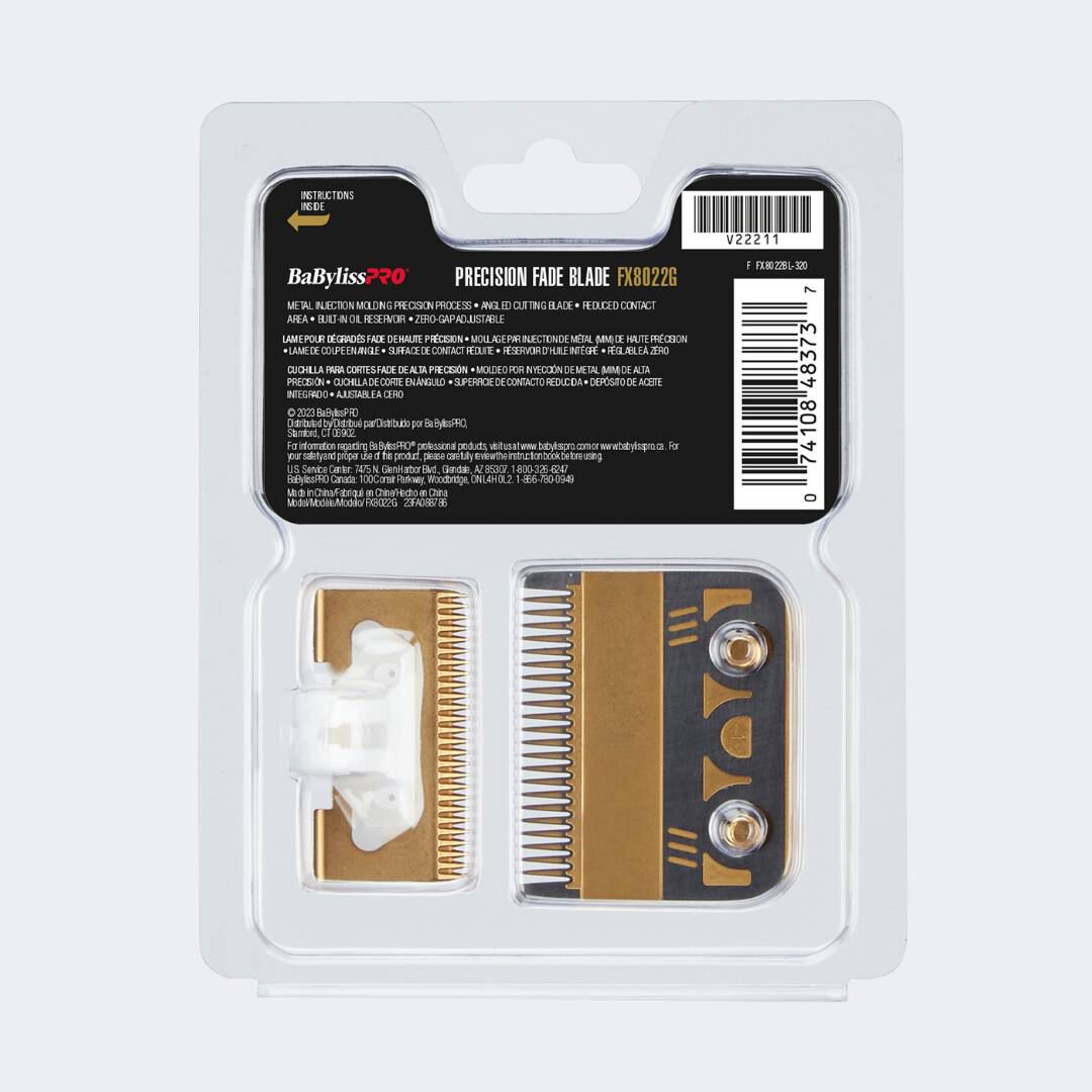 Gold Titanium MIM Precision Fade Blade | BaBylissPRO