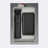 BaBylissPRO&reg; LimitedFX Matte Black Trimmer and Double-Foil Shaver Gift Set, , hi-res 1