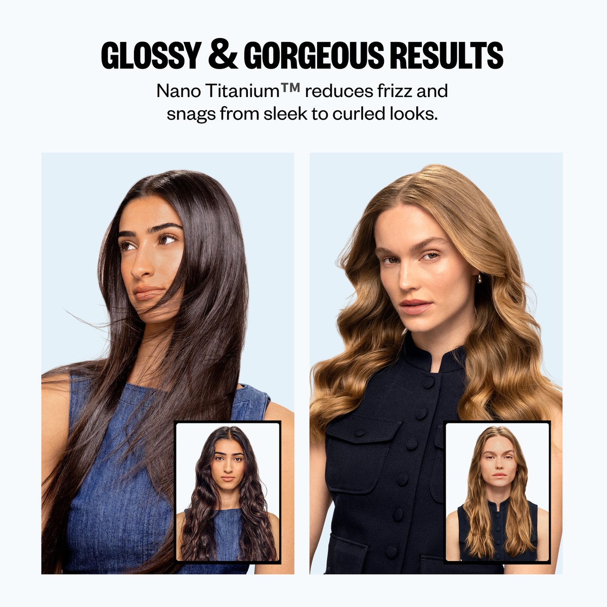 BaBylissPRO&reg; Nano Titanium&trade; Prima3000&reg; 1&frac14;" Ionic Styling Iron, , hi-res 3