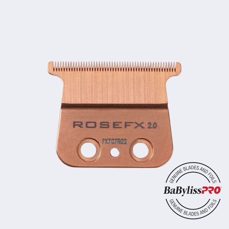 BaBylissPRO&reg; Replacement Rose Gold Titanium Deep-Tooth T-Blade, , hi-res