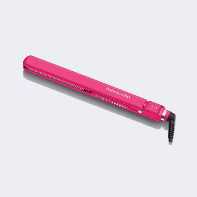 BaBylissPRO&reg; Limited Edition Digital Ultra-Thin 1" Flat Iron (Hot Pink), , hi-res