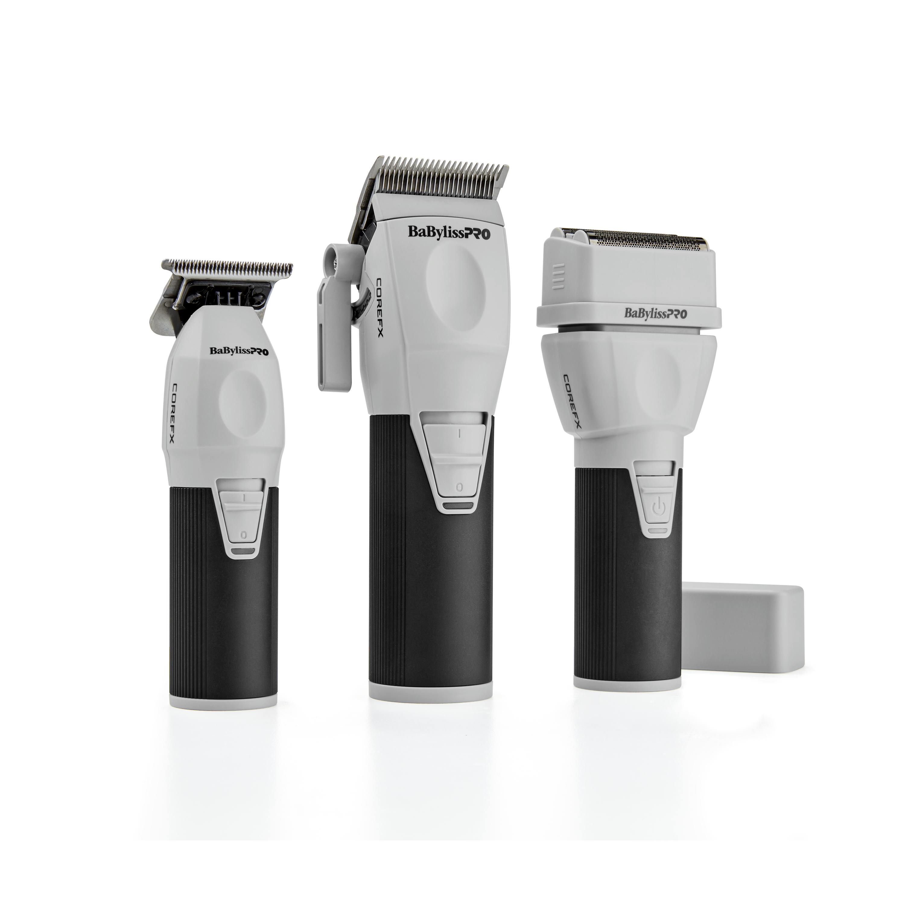 BaBylissPRO® COREFX ダブルフォイルシェーバー CoreFX Clipper, Trimmer and Double-Foil Shaver Prepack | BaBylissPRO