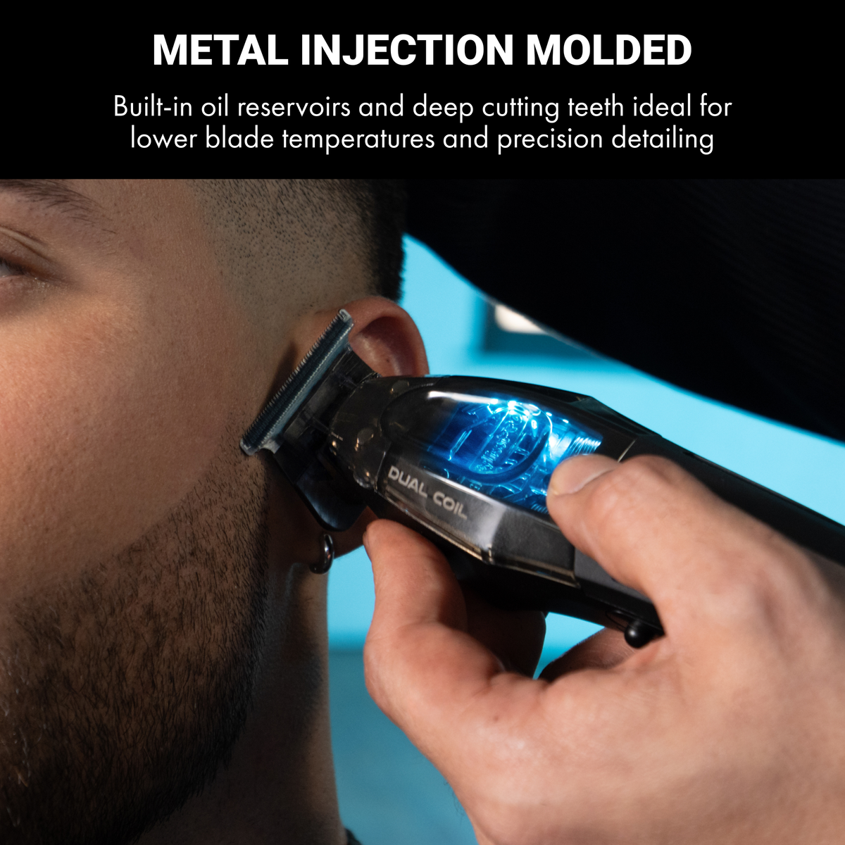 BaBylissPRO® Deep-Tooth Metal Injection Molded T-Blade