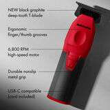 BaBylissPRO&reg; COREFX Trimmer (Limited Edition Red), , hi-res 4