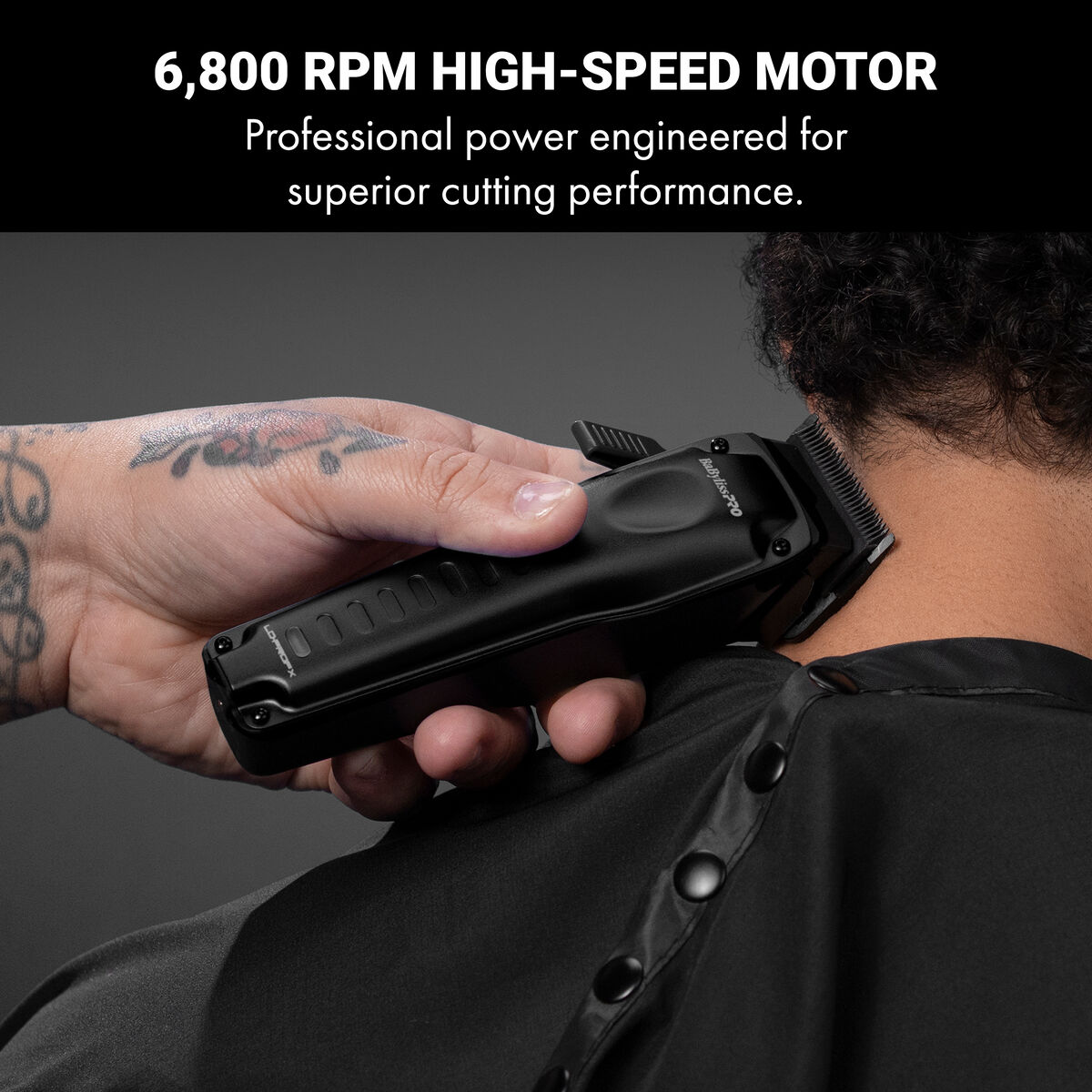 BaBylissPRO&reg; LO-PROFX Compact Series Clipper (Matte Black), , hi-res 5