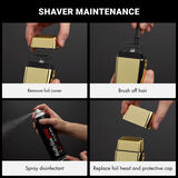 BaBylissPRO&reg; GoldFX All-Metal Trimmer & Double-Foil Shaver Prepack, , hi-res 10
