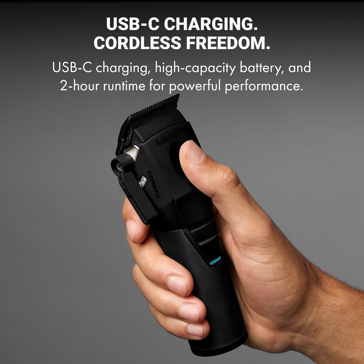 BaBylissPRO&reg; COREFX Clipper (Matte Black), , hi-res 5