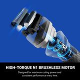 BaBylissPRO&reg; Limited Edition FXONE All-Metal Interchangeable Battery Double-Foil Shaver FrostByte, , hi-res 6