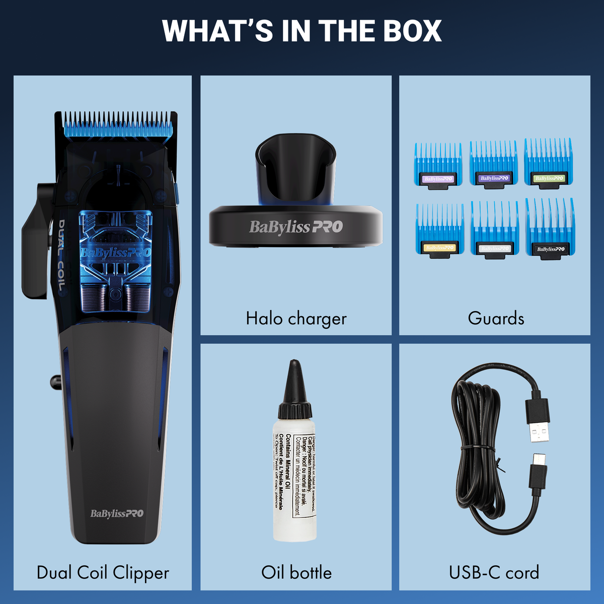 BaBylissPRO&reg; Dual-Coil Motor Clipper, , hi-res 9