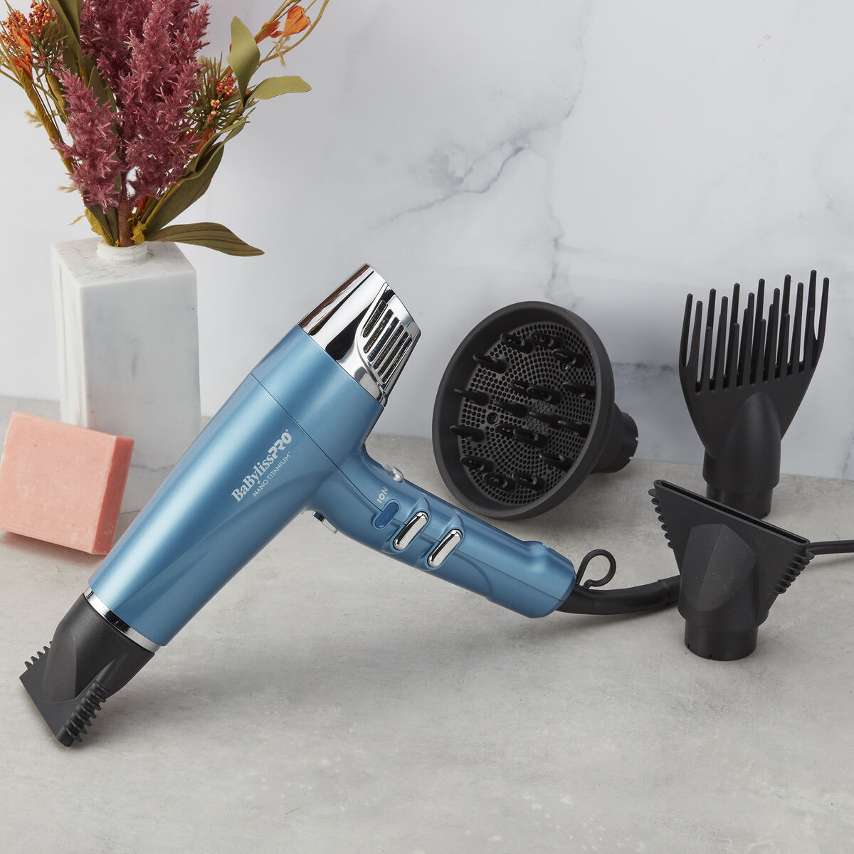 BaBylissPRO&reg; Nano Titanium&trade; Professional High-Speed Dual Ionic Dryer, , hi-res 8