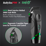 BaBylissPRO&reg; x Tomb45&reg; Wireless-Charging Clipper, , hi-res 5