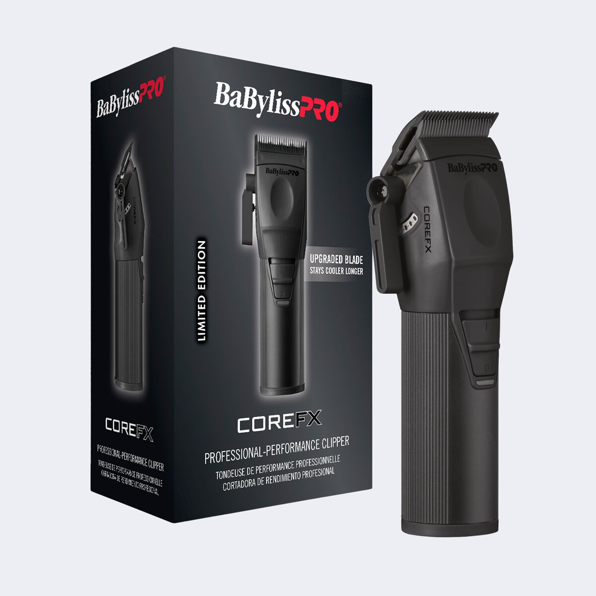 BaBylissPRO&reg; COREFX Clipper (Matte Black), , hi-res 2
