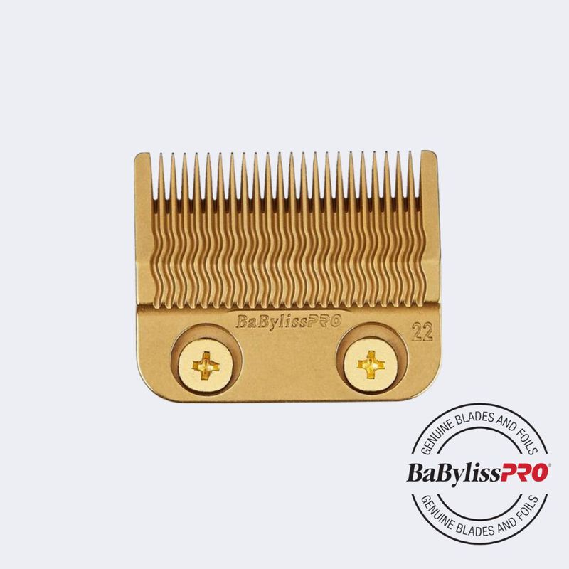 BaBylissPRO&reg;  Gold Titanium Metal-Injection Molded (MIM) Precision Fade Blade, , hi-res