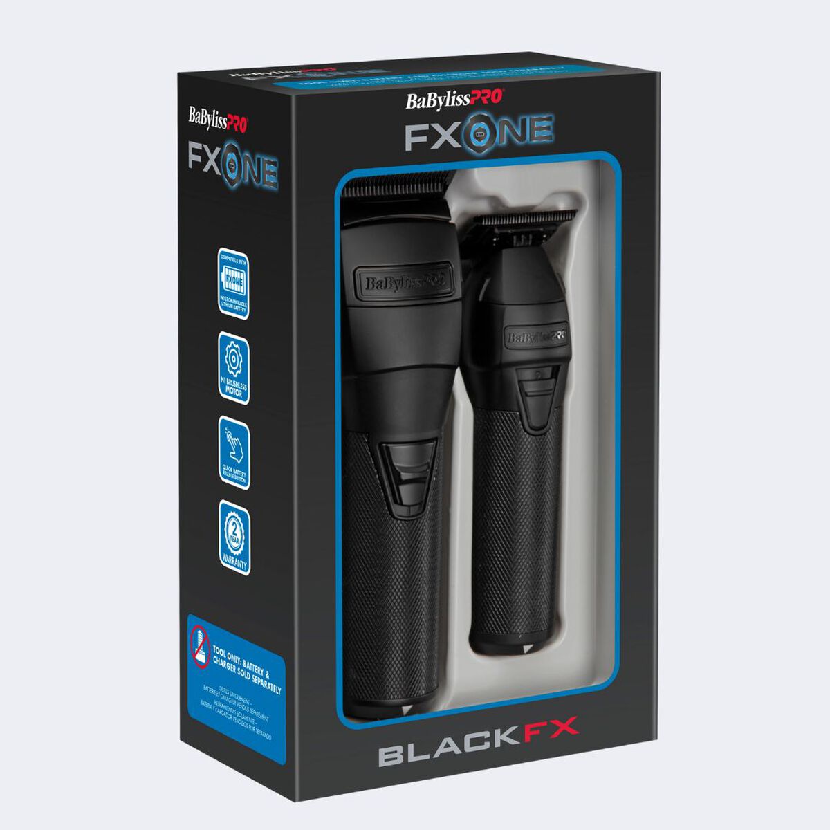 BaBylissPRO&reg; FXONE BlackFX Clipper & Trimmer Prepack (Tools Only), , hi-res 5