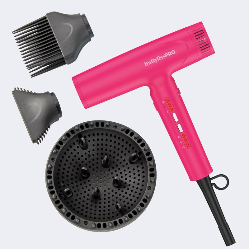 BaBylissPRO&reg; Limited Edition Nano Light High-Speed Ionic Dryer (Hot Pink), , hi-res